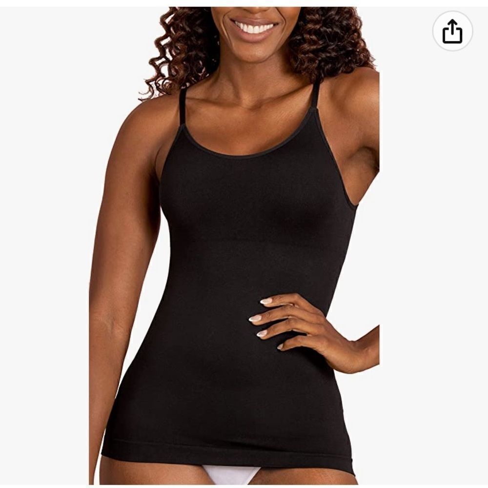 SHAPERMINT Scoop Neck Compression Cami - Tummy Waist Control Body Shapewear 3XL